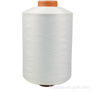 Fil textile cationique de CD de polyester de recyclage écologique